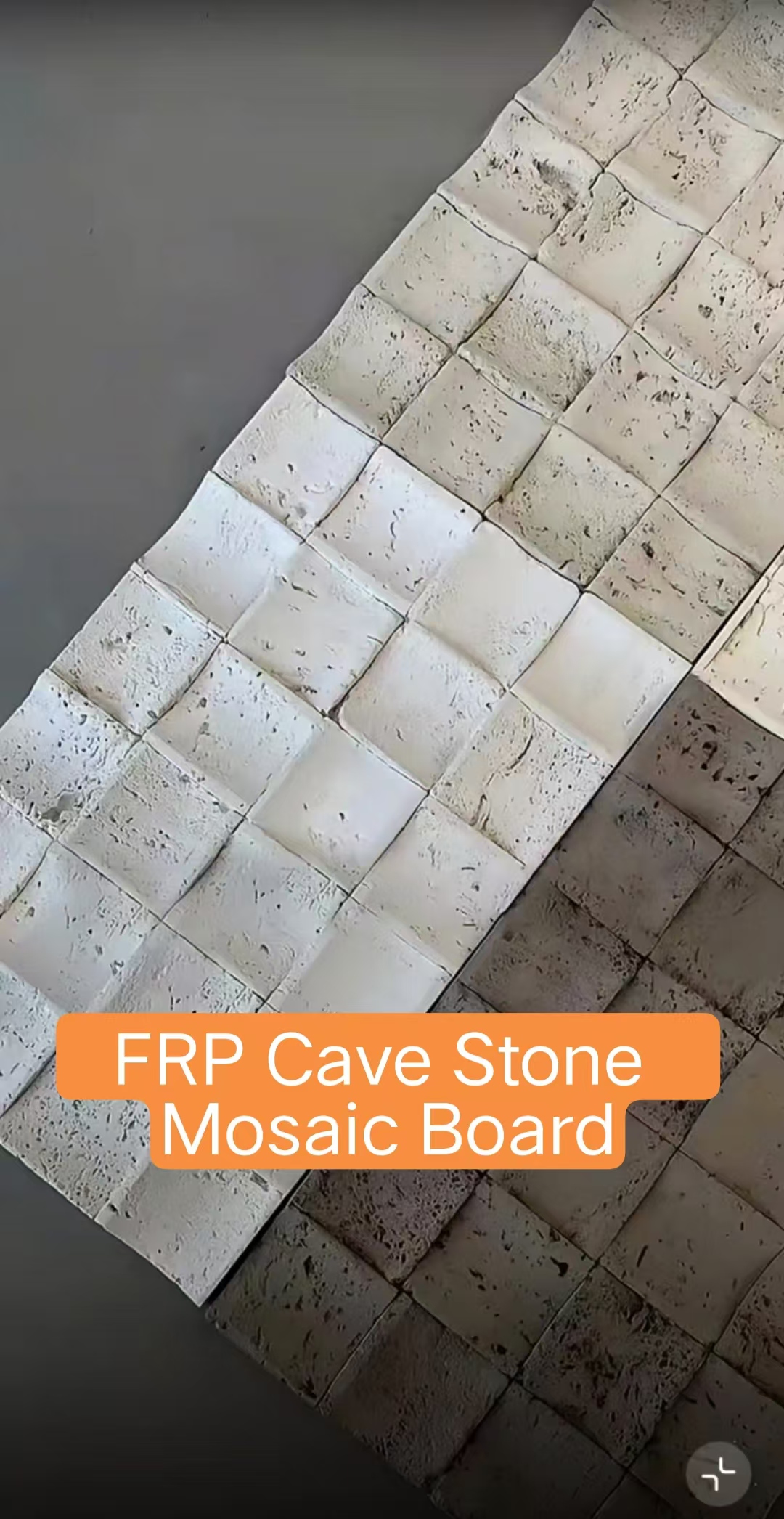 FRP travertine mosaic board